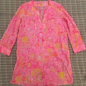 Lilly Pulitzer Printed Tunic/Beach Cover Up